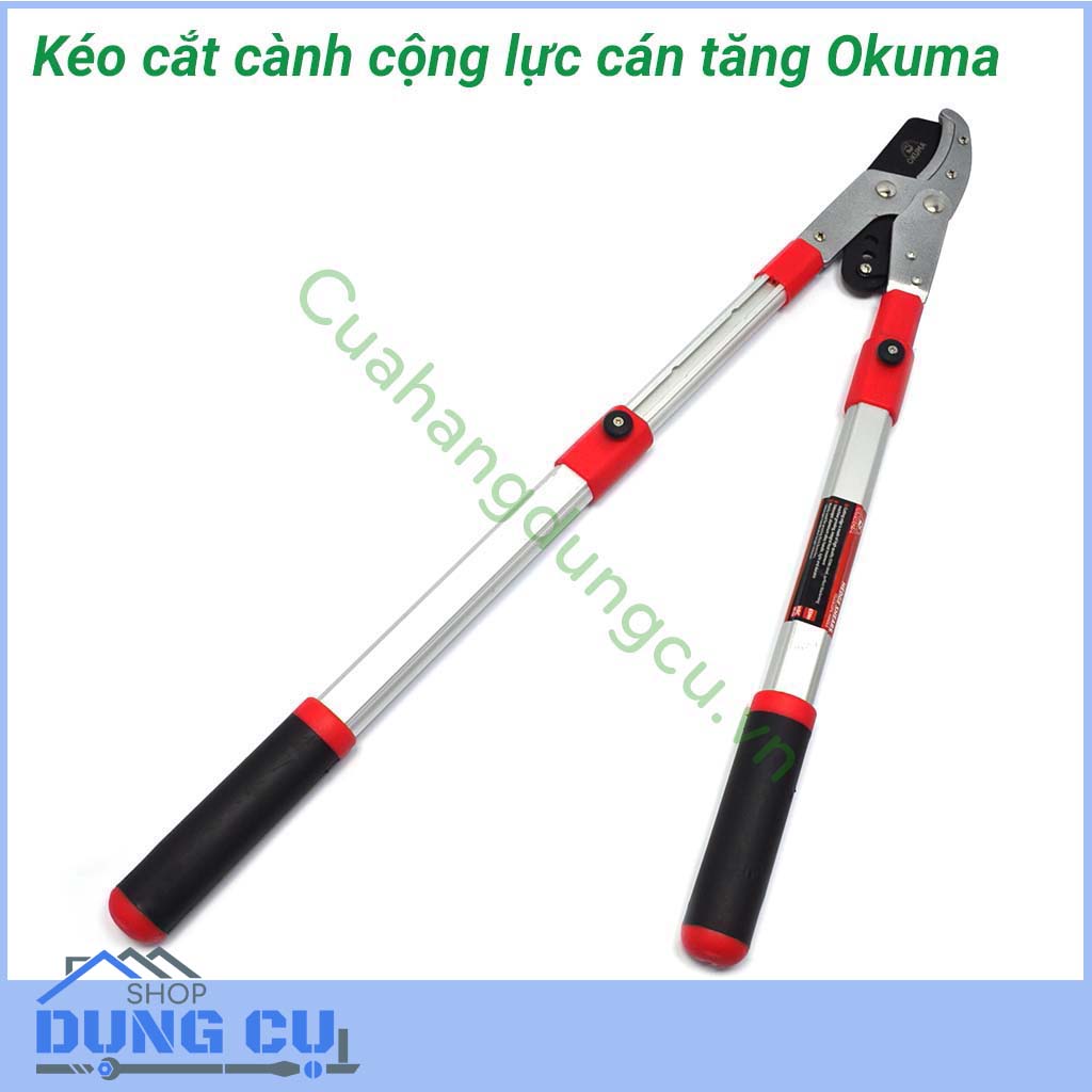 Kéo cắt cành cộng lực chuyên cắt cành lớn Okuma