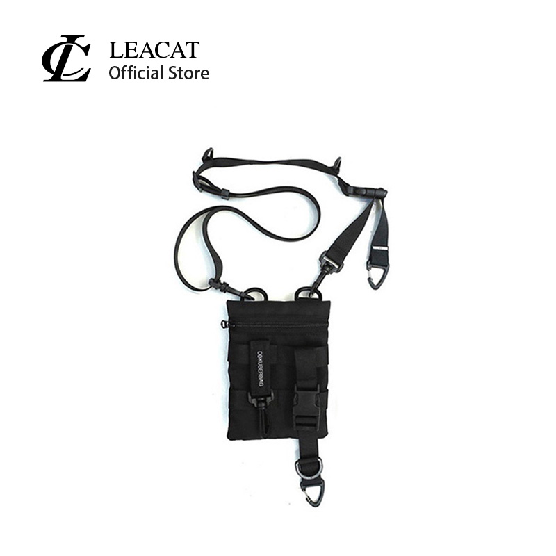  Leacat Túi Đựng Điện Thoại Di Động Túi Đeo Chéo Nhỏ Thời Trang Đường Phố Hip-Hop Túi Đeo Hông Dụng Cụ Chiến Thuật 