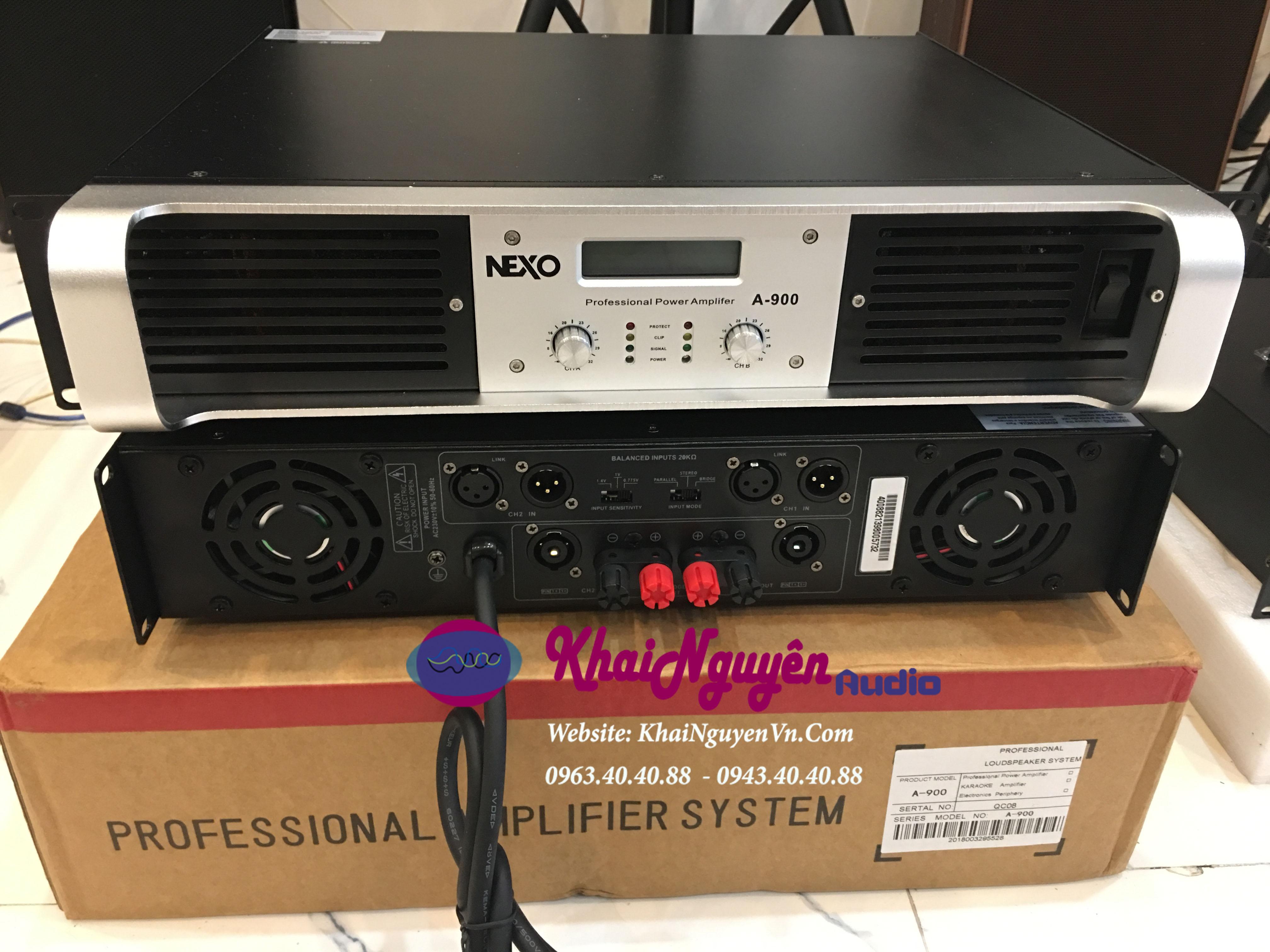 Main công suất nexo a900 class h - 900w x2 kênh