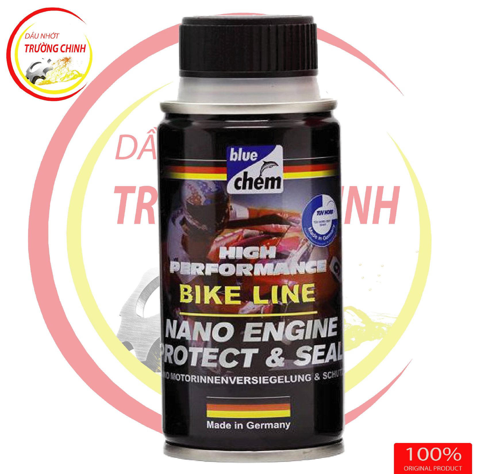 Chai Nano bảo vệ động cơ Blue chem - Nano Engine Engine Protect & Seal 50ML