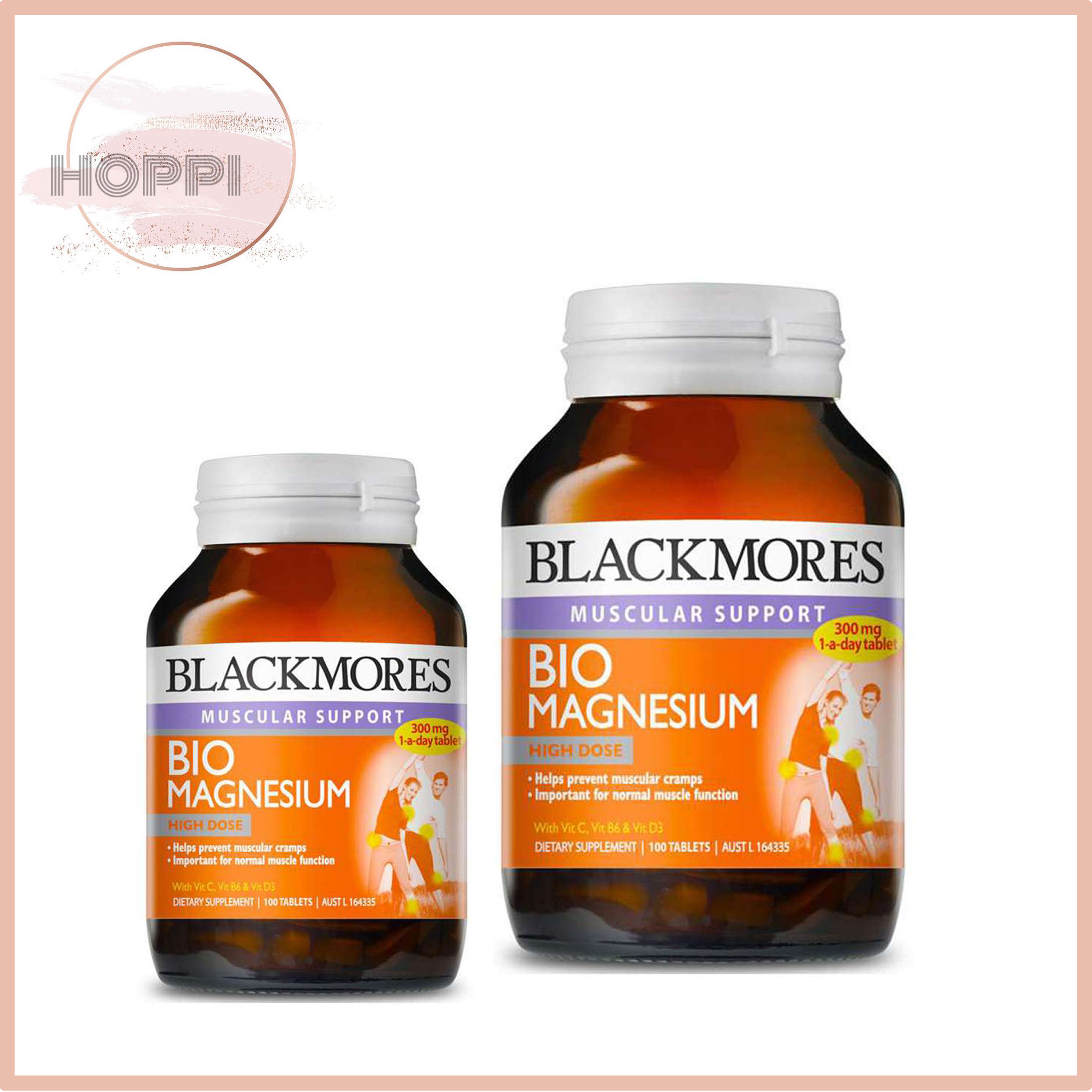 Viên uống bổ sung magie Blackmores Bio Magnesium 100 viên