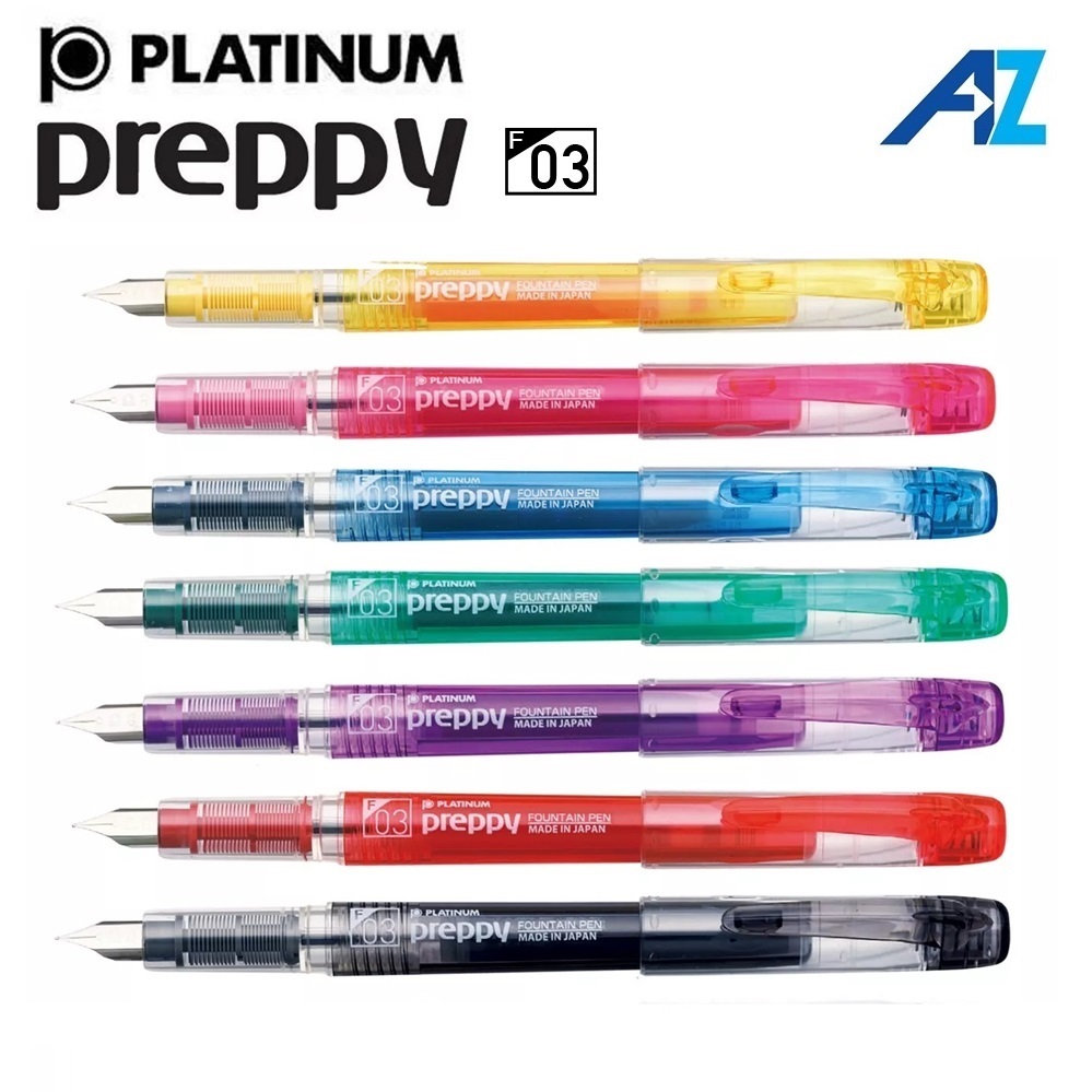 Japanese Student Fountain Pen Preppy Platinum Size 0.3mm