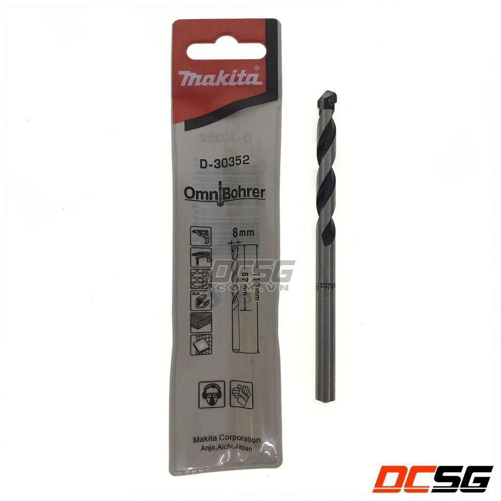 Mũi khoan đa năng đuôi tròn 8.0mm makita d-30352