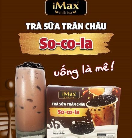 ( 1 hộp 8 sét ) Trà sữa trân châu tự pha  - giấy tờ đầy đủ