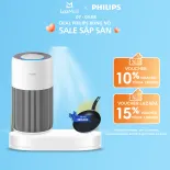 Máy Lọc Không Khí Philips AC2220/10| bộ lọc Hepa nanoprotect|109m2| lọc 99.9%virus| app Air+ - Hàng Chính Hãng