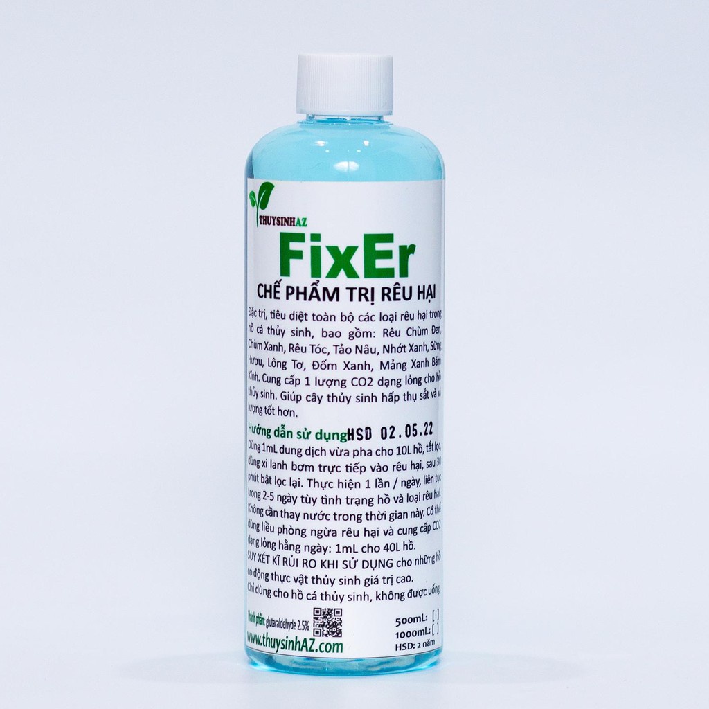Fixer - diệt rêu tảo hại cho bể thuỷ sinh