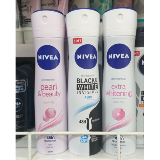 Xịt ngăn mùi nivea 150ml