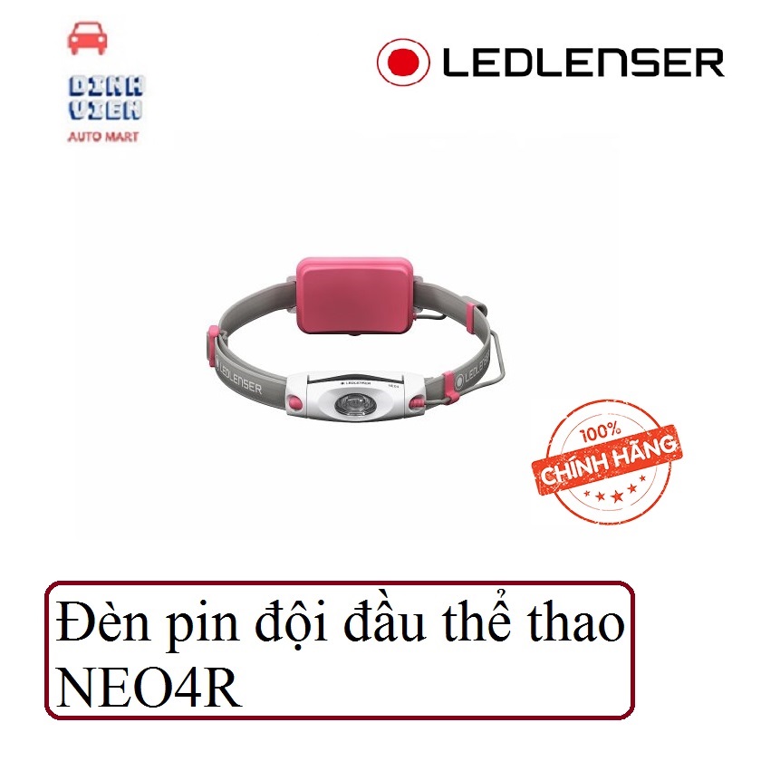 Đèn pin đội đầu thể thao Ledlenser NEO4 Màu Blue, Green, Pink