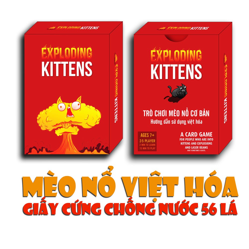 Mèo Nổ Việt Hóa Lá Dày chống nước - Siêu Tiện Lợi