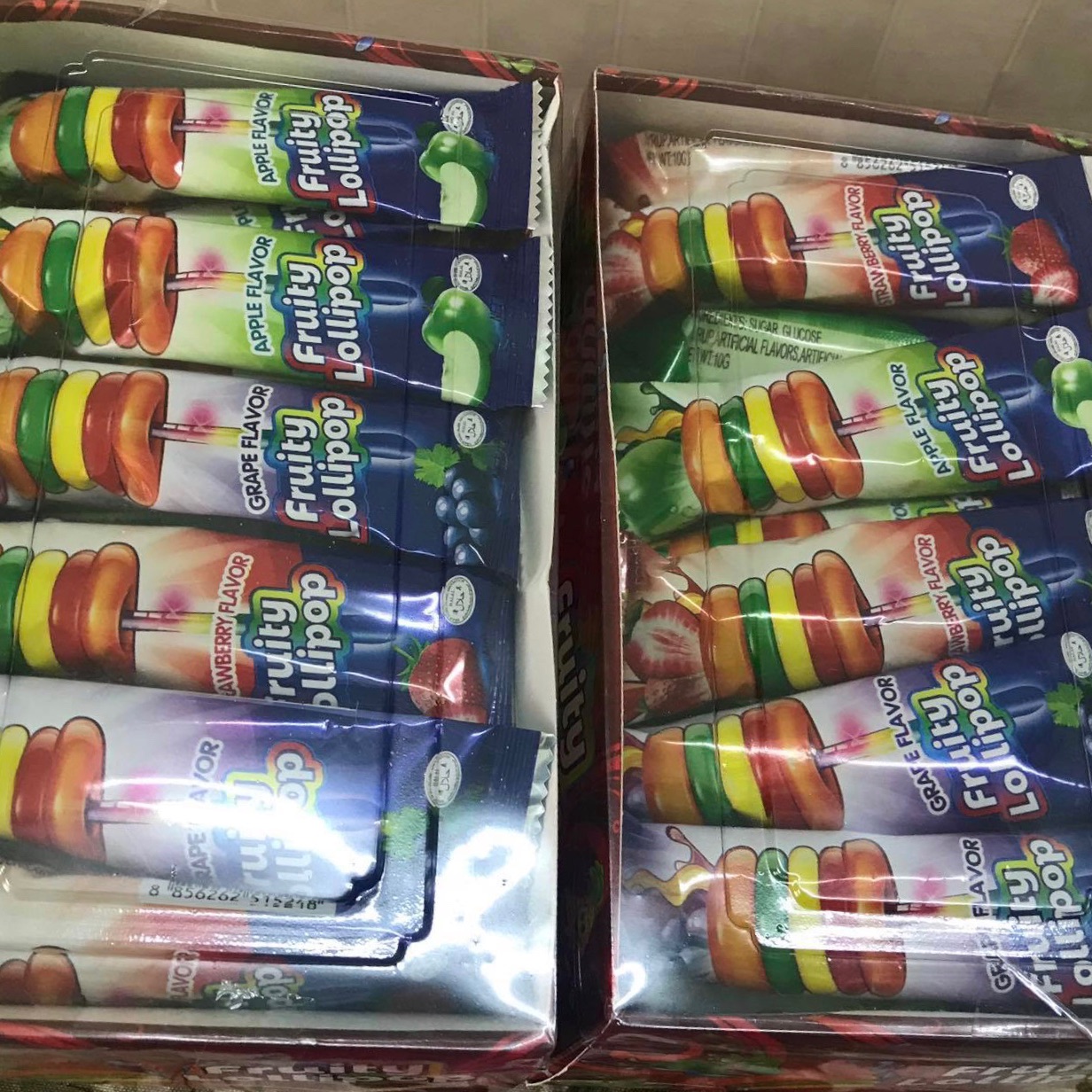 Kẹo mút xiên que bbq thái lan 30 cây
