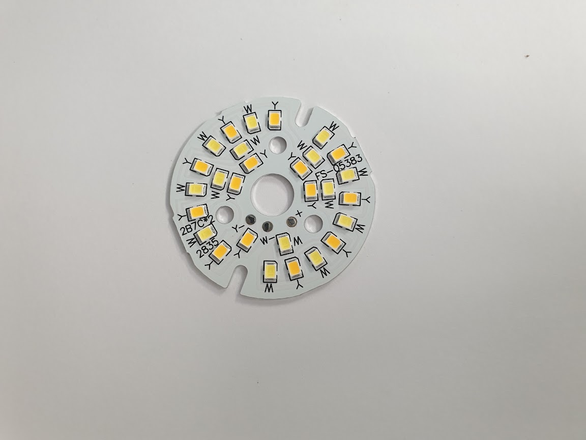 Chíp led đèn âm trần 7W 3 màu phi 50mm, lắp và thay thế cho đèn âm trần, đèn downlight, vnled.vn, 0936395395