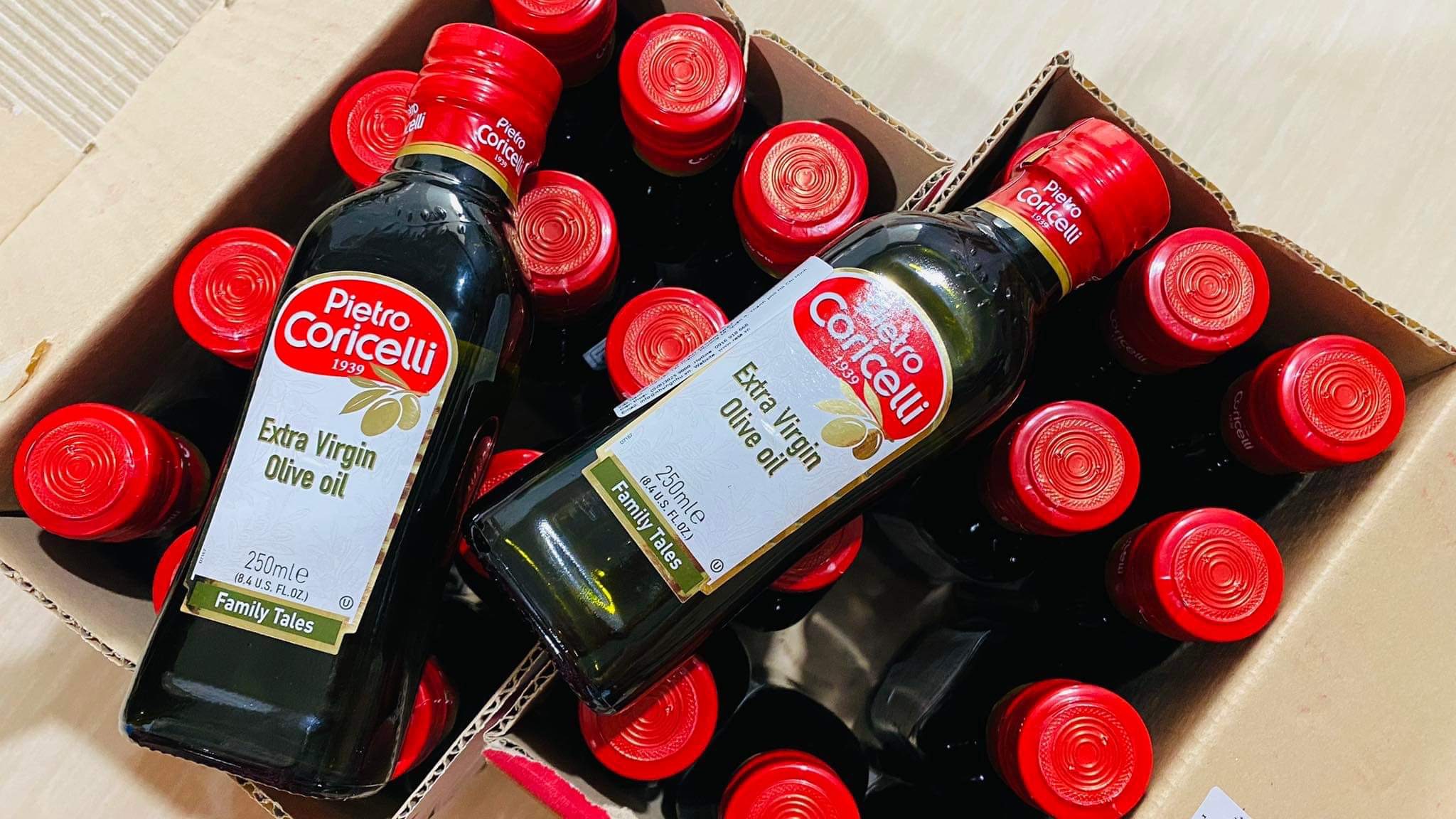 Dầu Olive Pietro Coricelli Extra Virgrin