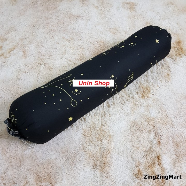 (Hot sale) Vỏ gối ôm poly cotton mẫu Cung Hoàng Đạo, áo gối dài nhiều mẫu đẹp, bao gối ôm người lớn 30x100cm có dây dù rút kéo