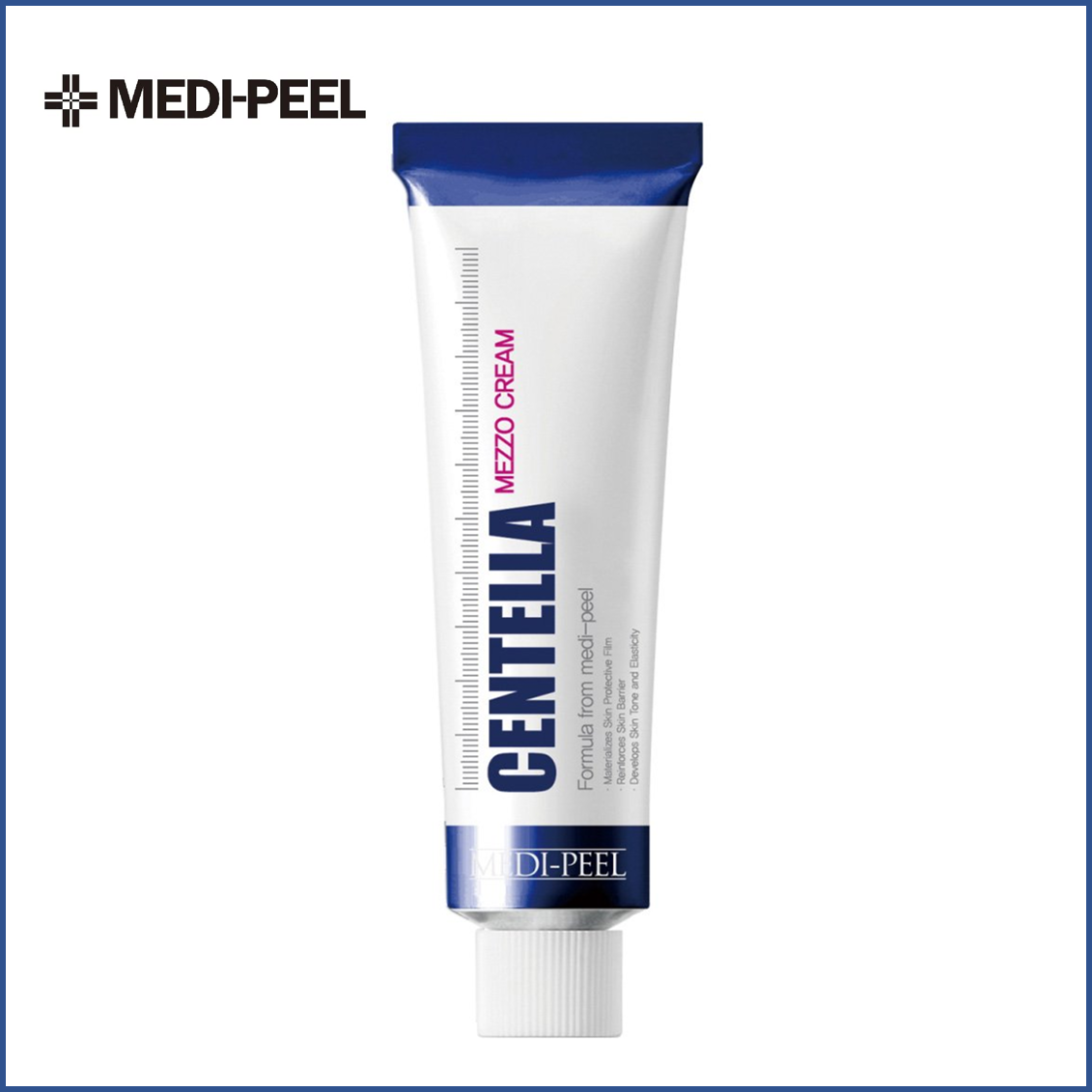 [HCM]Kem dưỡng da chuyên sâu chiết xuất rau má MEDI-PEEL Centella Mezzo Soothing Cream for Sensitive Skin 30ml (Phục hồi da bị hư tổn làm dịu da bi kích ứng làm sạch mụn) dành cho da nhạy cảm