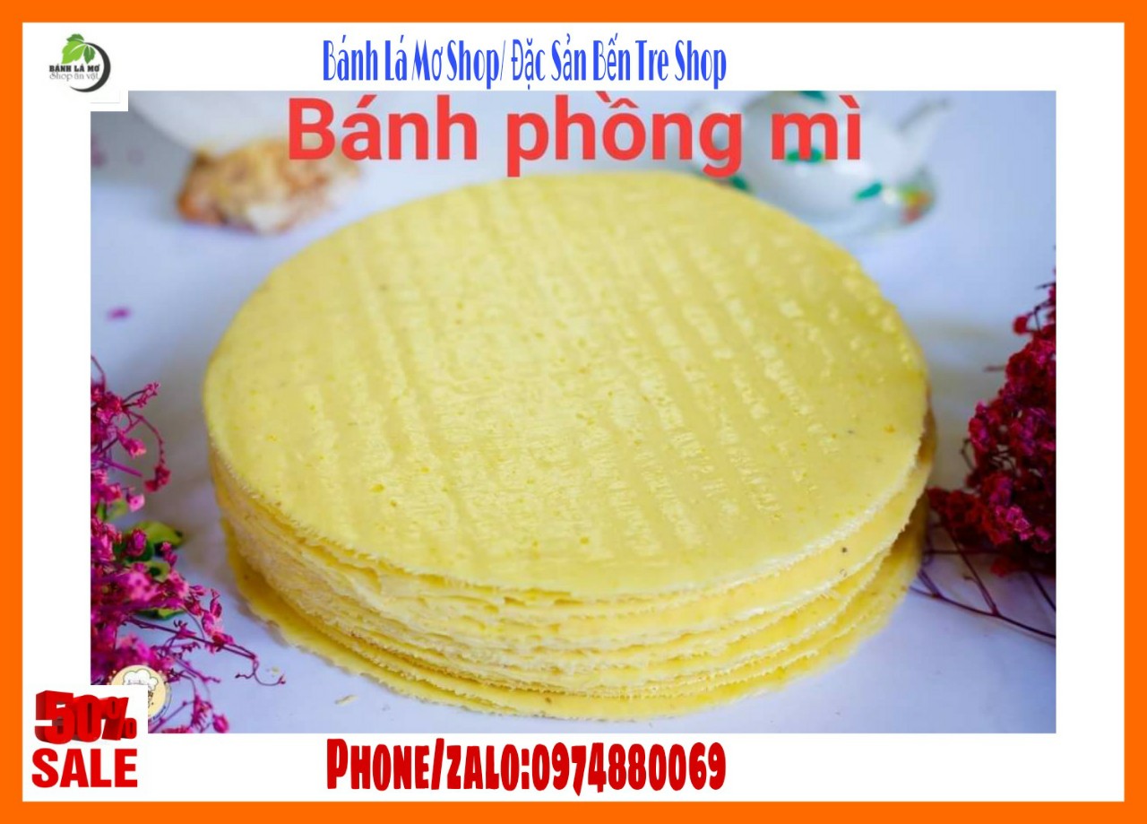 Bánh phồng sơn đốc- bánh phồng mì vàng - bánh lá mơ shop