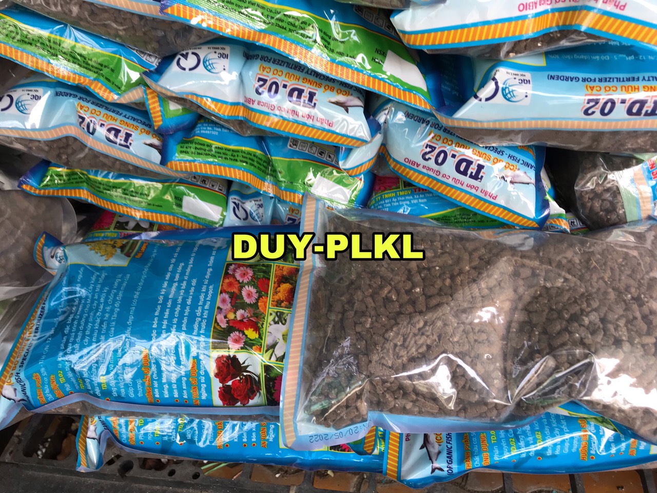 Phân đạm cá hữu cơ dạng viên td - 02 - túi 1 kg - đạm cá dạng viên hữu cơ vi sinh. hữu cơ cá viên bón gốc.