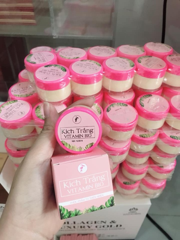 Kem Kích trắng B10 -  Kích trắng 2 giây, cho da đẹp ngất ngây - 7 ɴɢàʏ ᴛʀắɴɢ BẠCH TUYẾT - Kẻ ᴛʜù ᴅᴀ NGĂM ᴅᴀ ĐEN ᴅᴀ CHAI LỲ