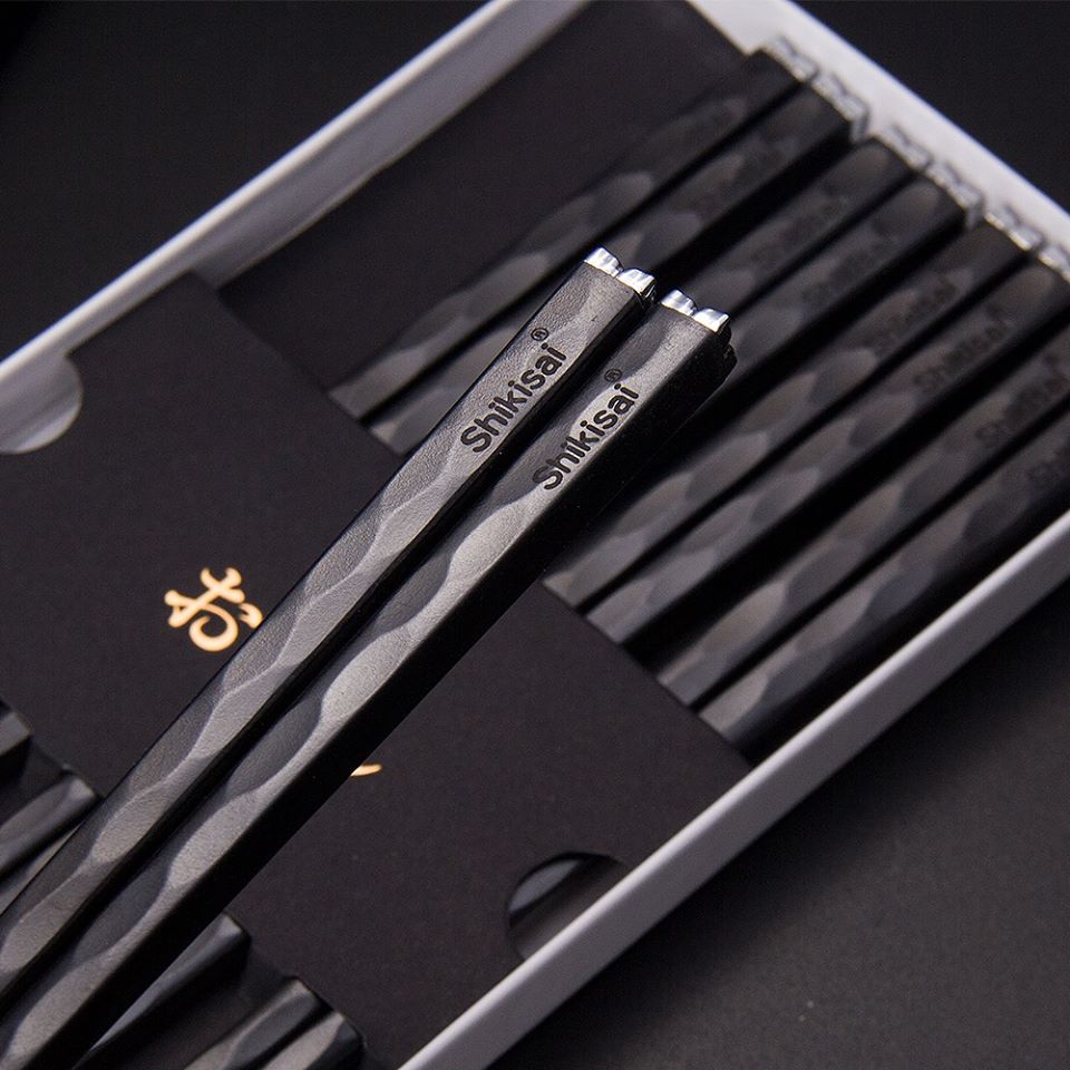 Bộ 10 đôi đũa Nhật Bản Shikisai Diamond- Sản xuất tại Nhật Bản