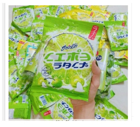 Sale Kẹo chanh muối Thái Lan 120g gói