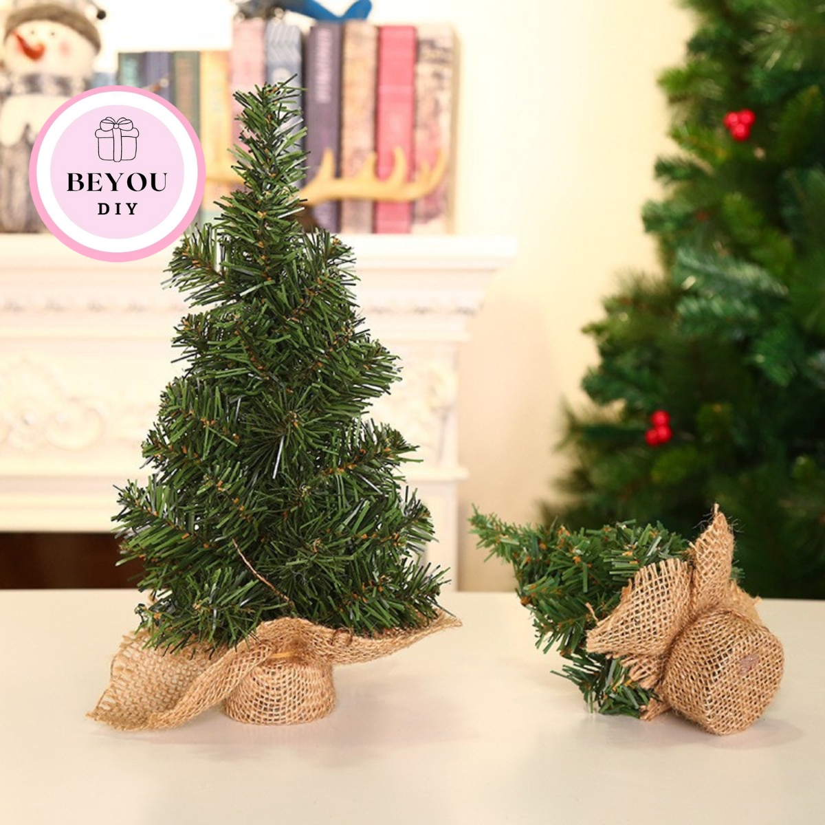 Cây thông noel trang trí để bàn xinh xắn, cây thông giáng sinh để bàn - beyou
