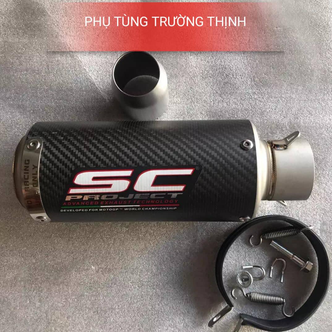 [HCM]( Hàng mới về ) Lon pô SC Project khắc Laser Nhập