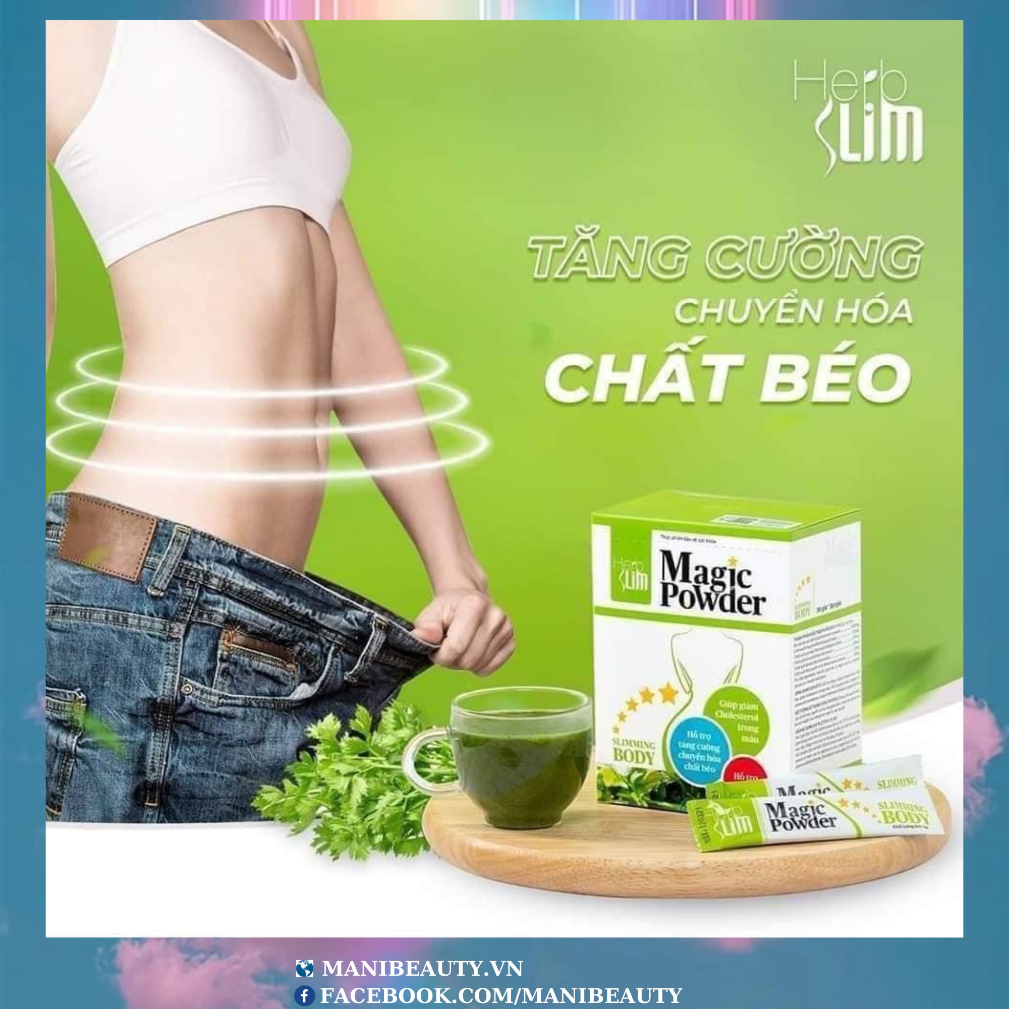 Bột cần tây hồng sâm Herbslim- Bột cần tây giảm cân an toàn Trấn Thành