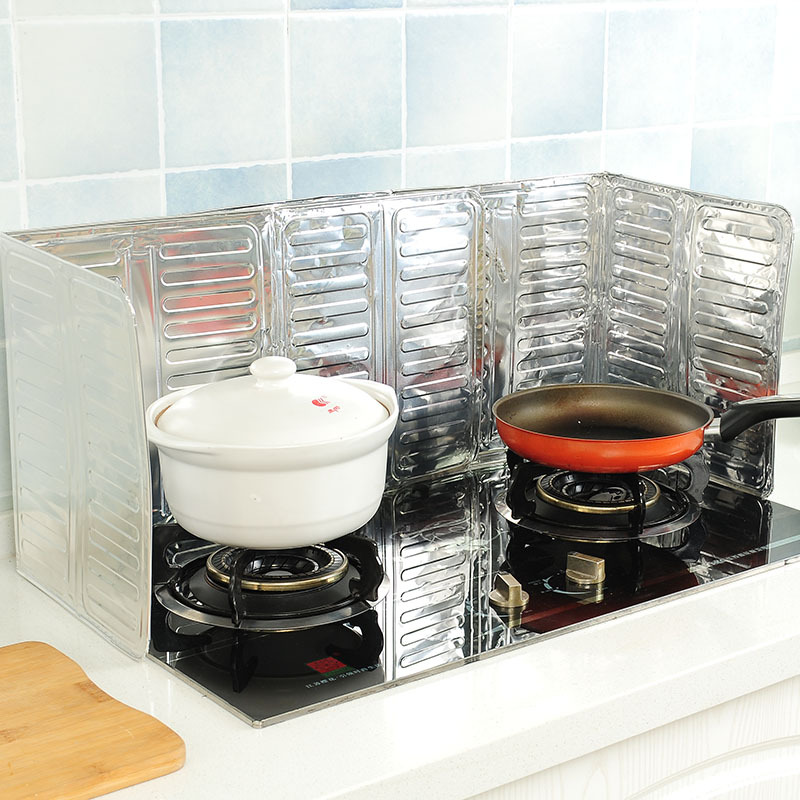 Tấm nhôm chống bắn dầu mỡ size lớn, Tấm chắn dầu mỡ văng