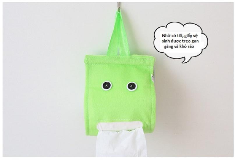 Túi vải đựng khăn giấy toilet