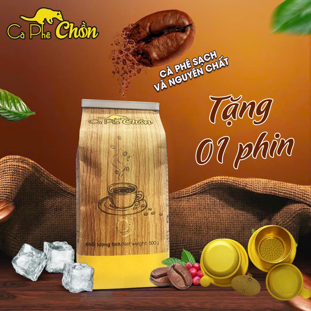 [HCM]Cà phê chồn - gói 500g