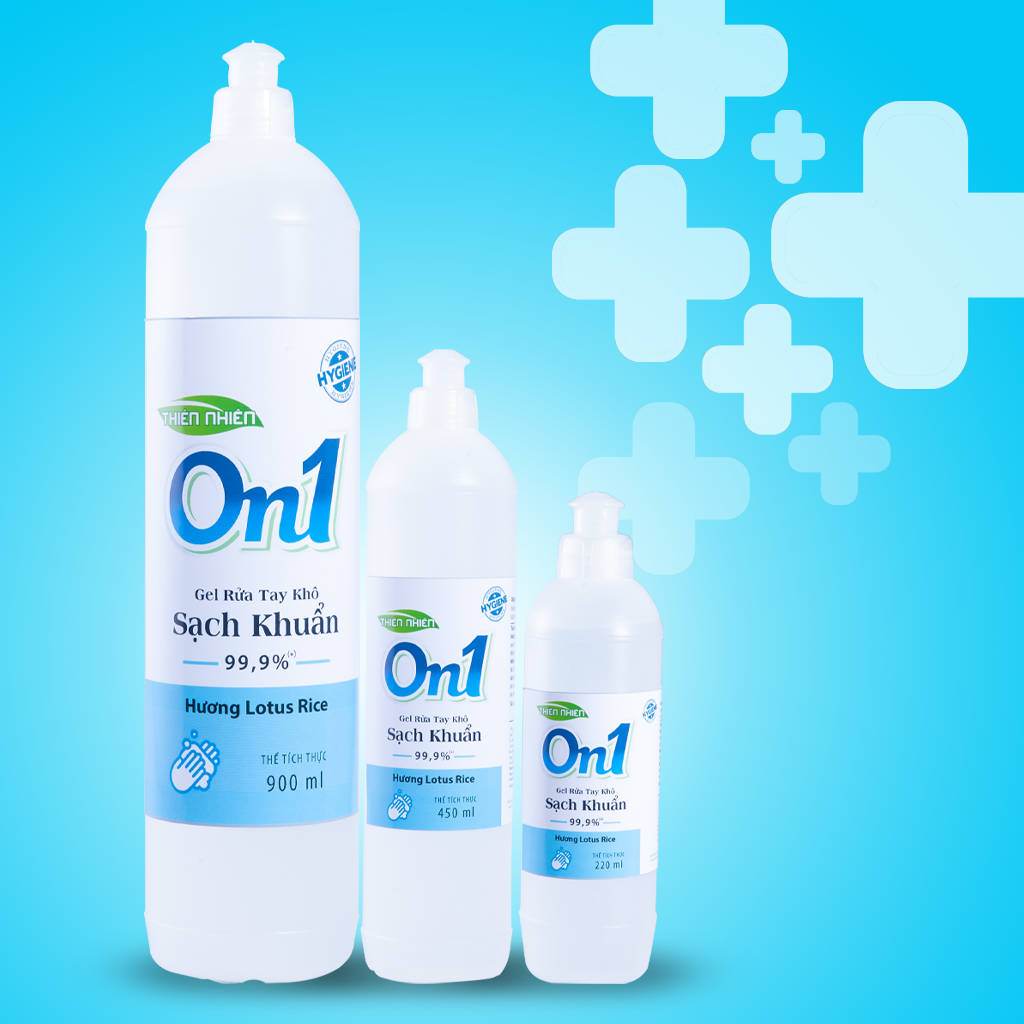 Gel rửa tay khô sát khuẩn nhanh 450ml