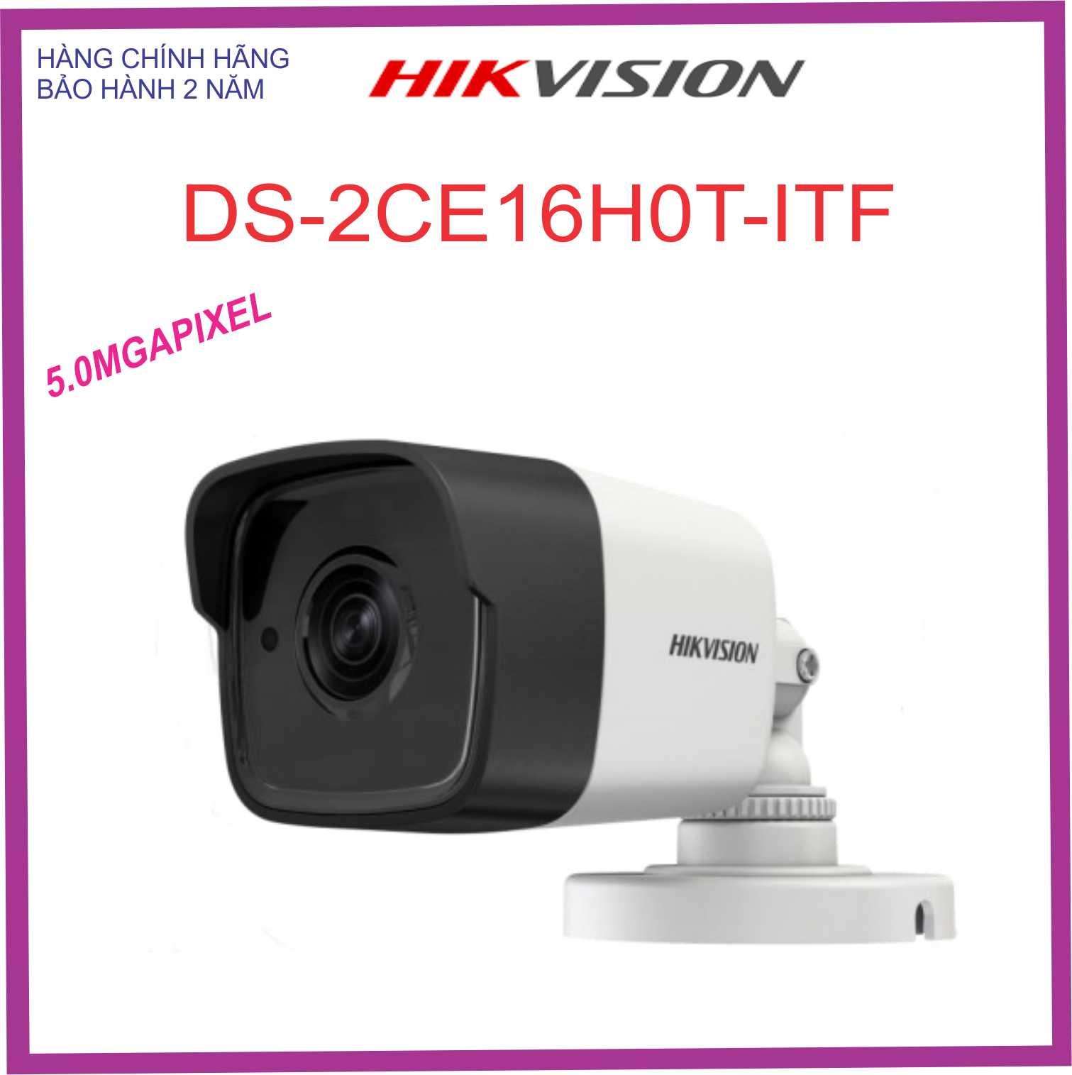 Camera hikvison 4 in 1 hồng ngoại 5.0 megapixel ds-2ce16h0t-itf