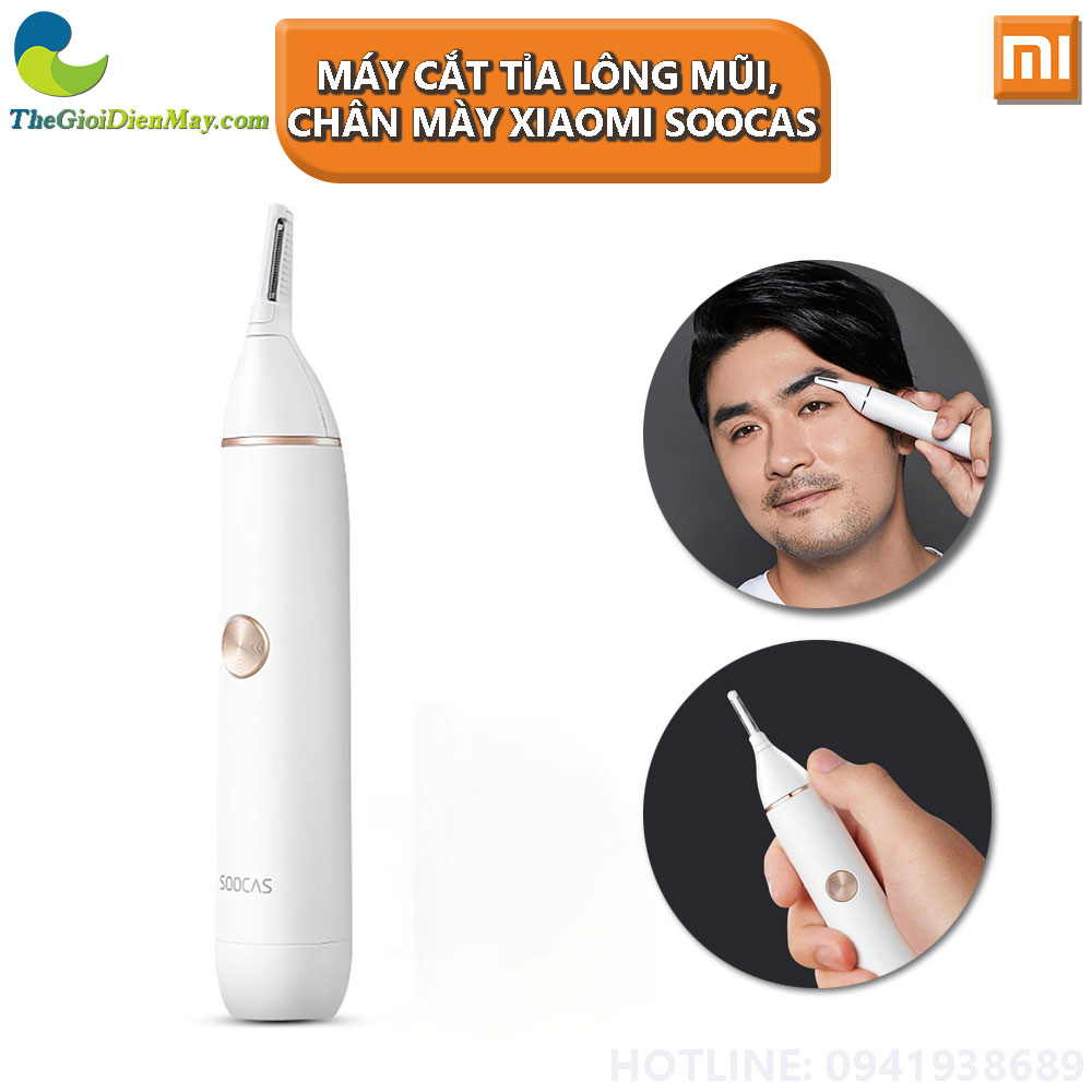 Máy Cắt Tỉa Lông Mũi, Chân Mày Xiaomi Soocas N1 - Bảo hành 3 tháng - Shop Thế Giới Điện Máy