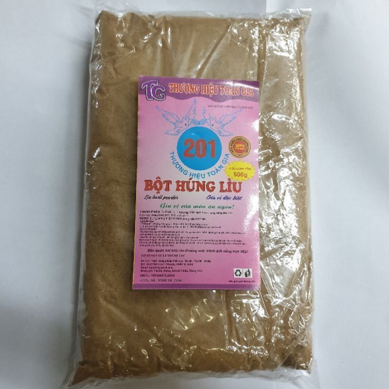 Bột húng lìu toàn gia500g.