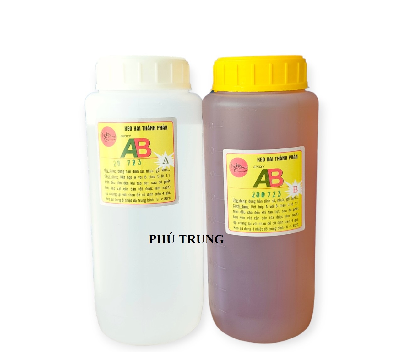 Keo dán gỗ 2 thành phần epoxy ab bộ 2kg