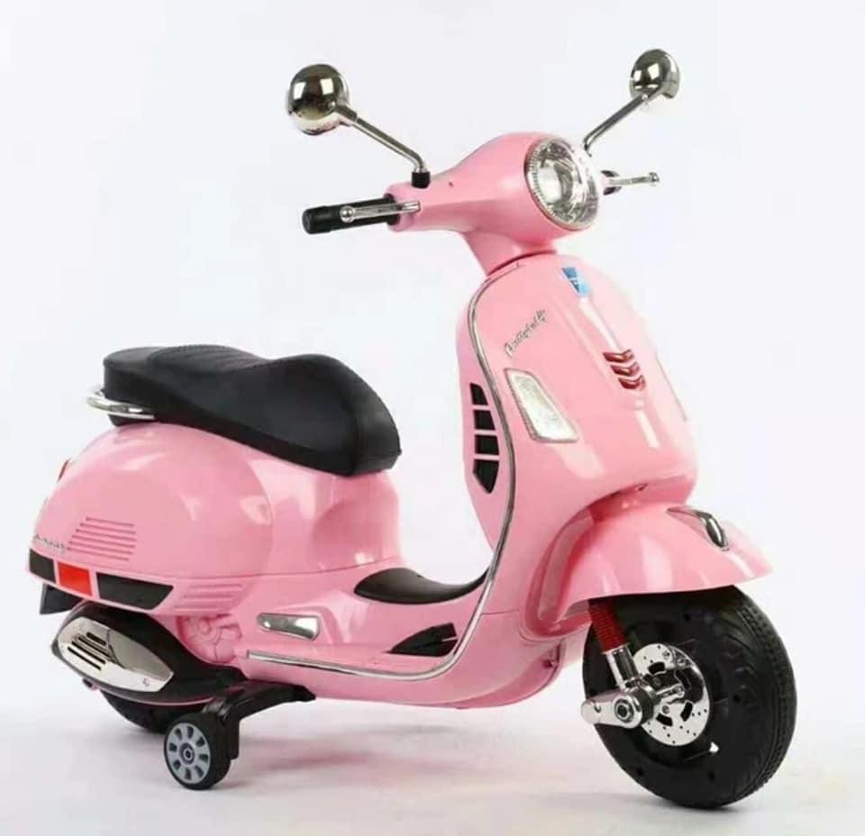 XE MÁY ĐIỆN TRẺ EM VESPA CỔ ĐIỂN
