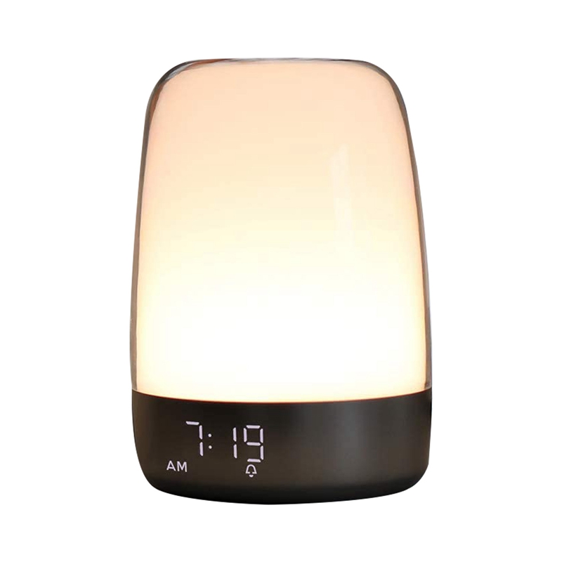 Sunrise Wake Up Alarm Clock Night Light, Alarm & Snooze