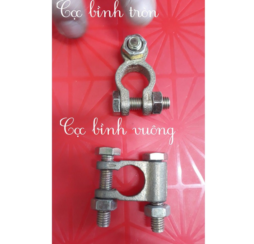 Đầu Cọc Bình Ắc Quy Đồng Đỏ lớn, cọc bình xe tải