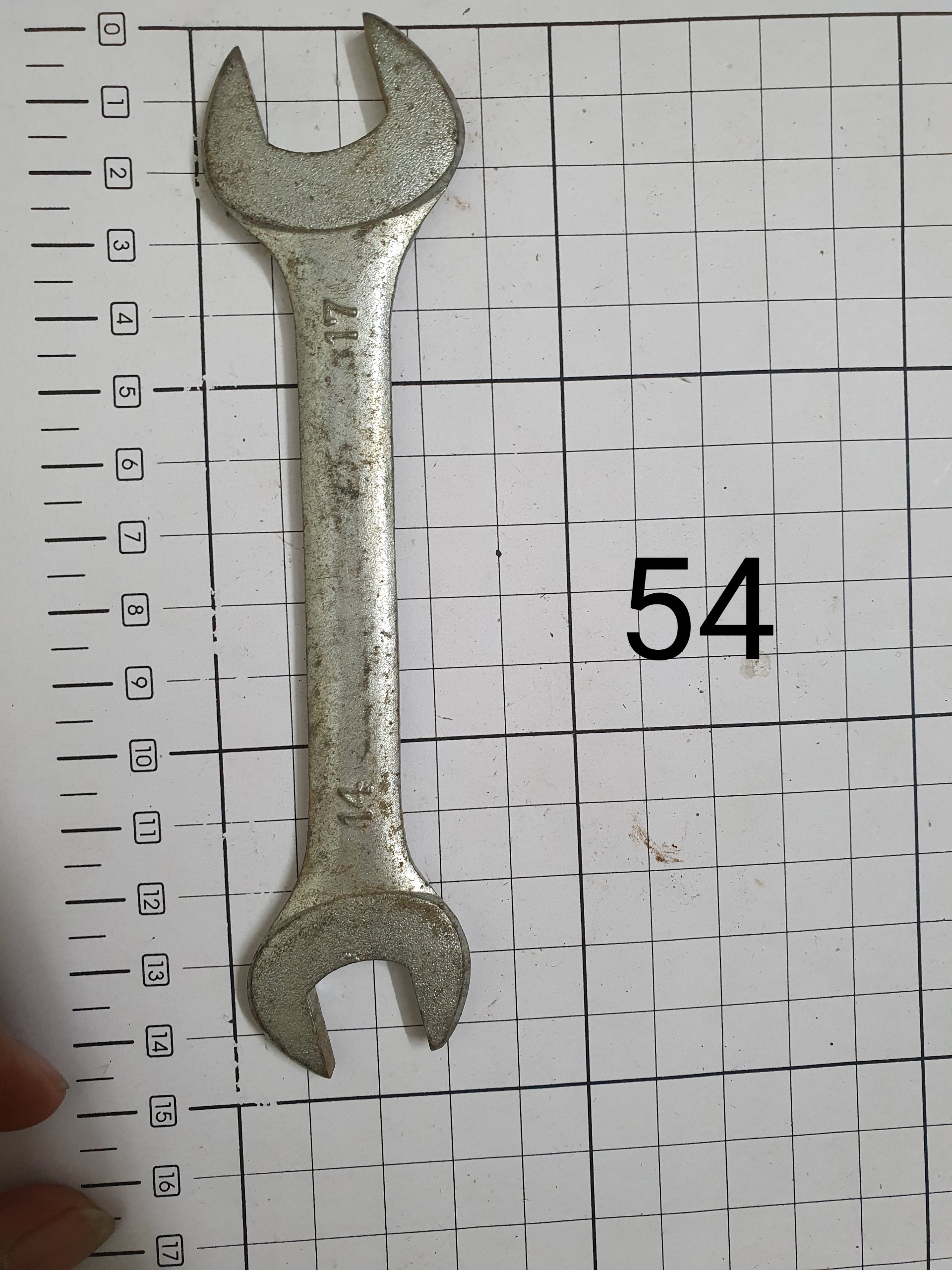 Cờ lê 14-17 dài14,5cm hàng bãi nhật