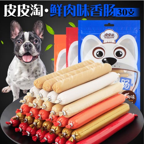 Xúc xích dinh dưỡng Taotao Pets cho Chó Mèo - bịch 30 cây