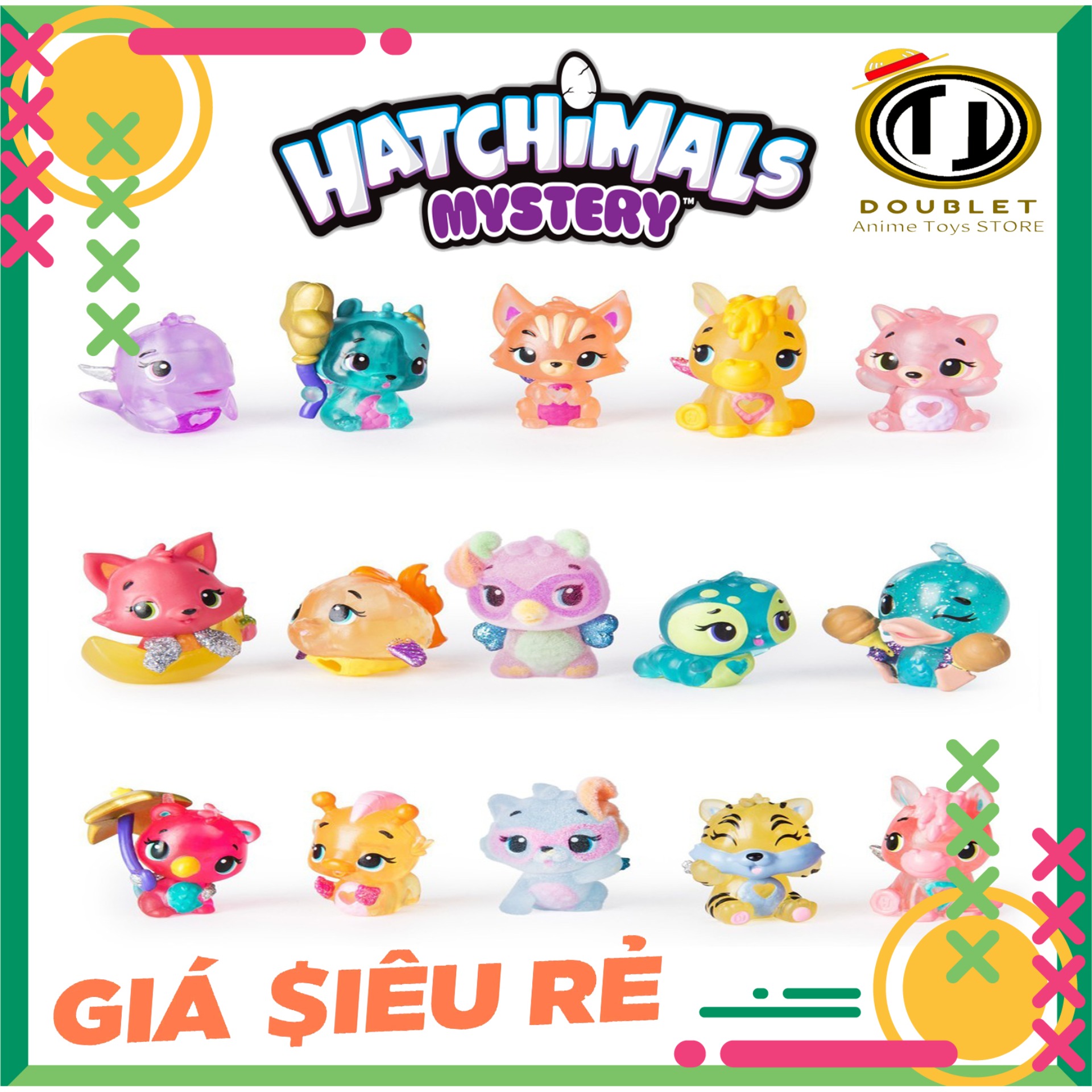 [HCM]ĐỒ CHƠI THÚ HATCHIMAL (1 CON) MUA NHIỀU LỰA SẴN KHÔNG TRÙNG NHAU HÀNG VNXK CHẤT LIỆU AN TOÀN THÚ HATCHIMAL MÓN QUÀ ĐỒ CHƠI CHO BÉ CƠN SỐT MÓN HÀNG HOT NHẤT HIỆN NAY