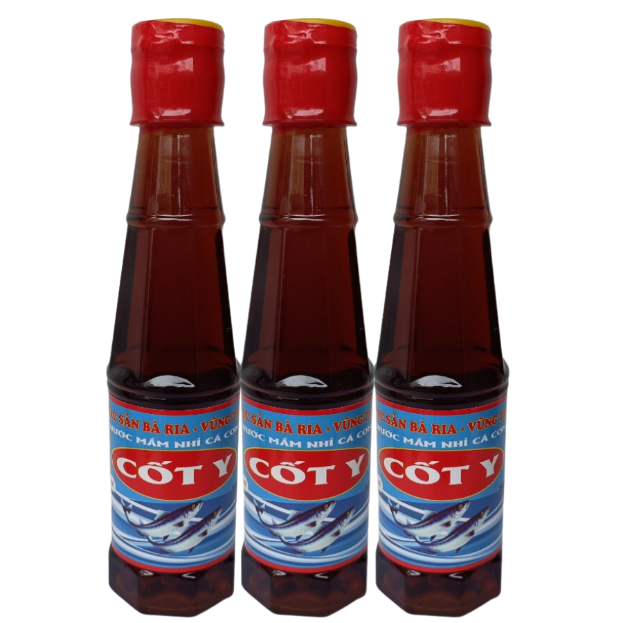 Nước Mắm Nhỉ Cốt Y - Combo 3 chai - Nước Chấm NGỌC NHƯ 250ml/Chai - Gia vị chấm sống
