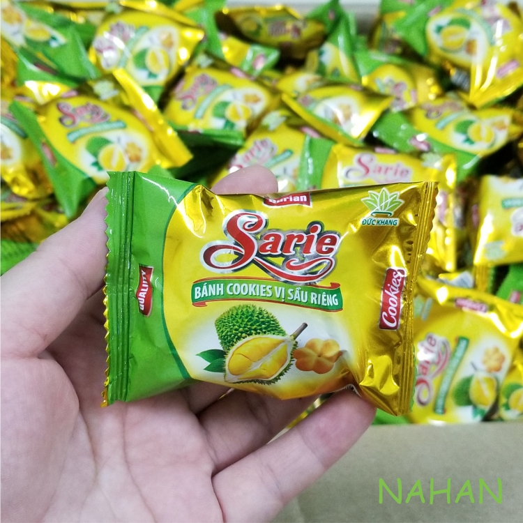 1Kg Bánh Quy Sầu Riêng Thơm Ngon, Xốp Mềm