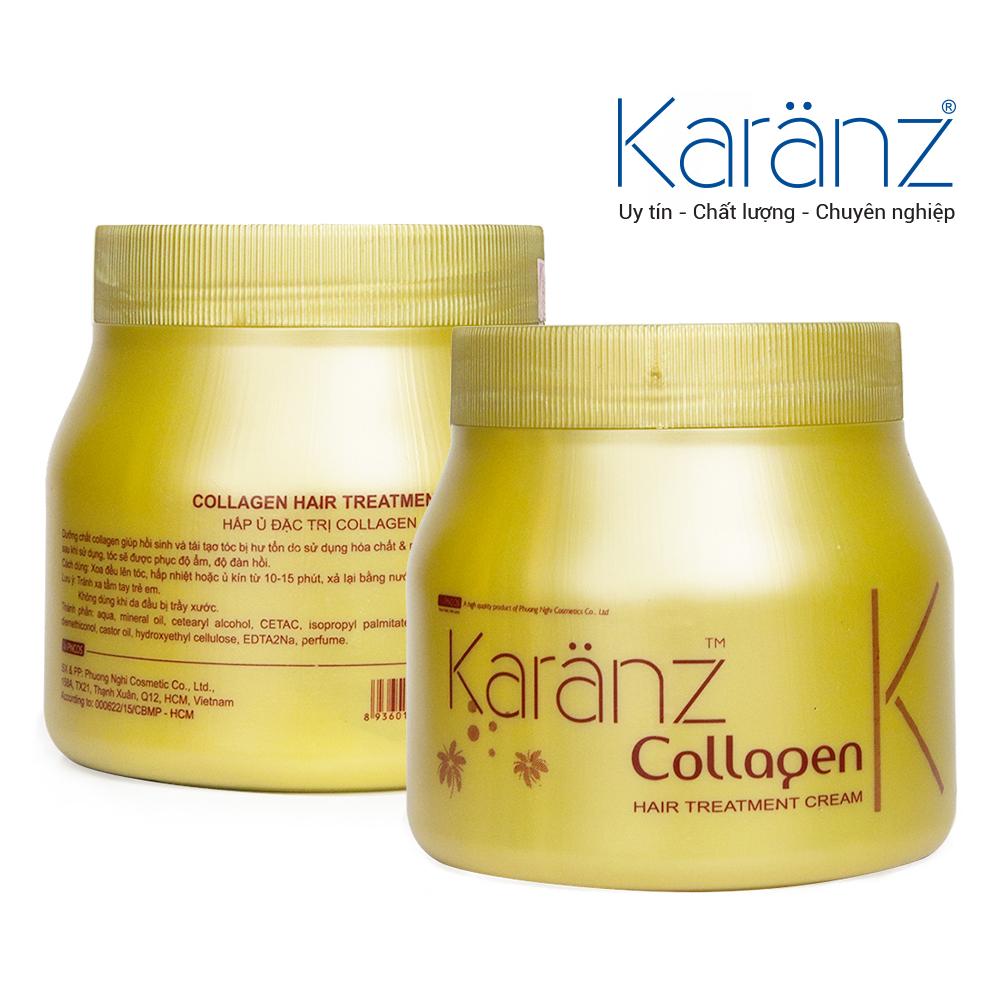 Kem ủ tóc hương Wild Cherry Collagen Scent Karanz 1000ml