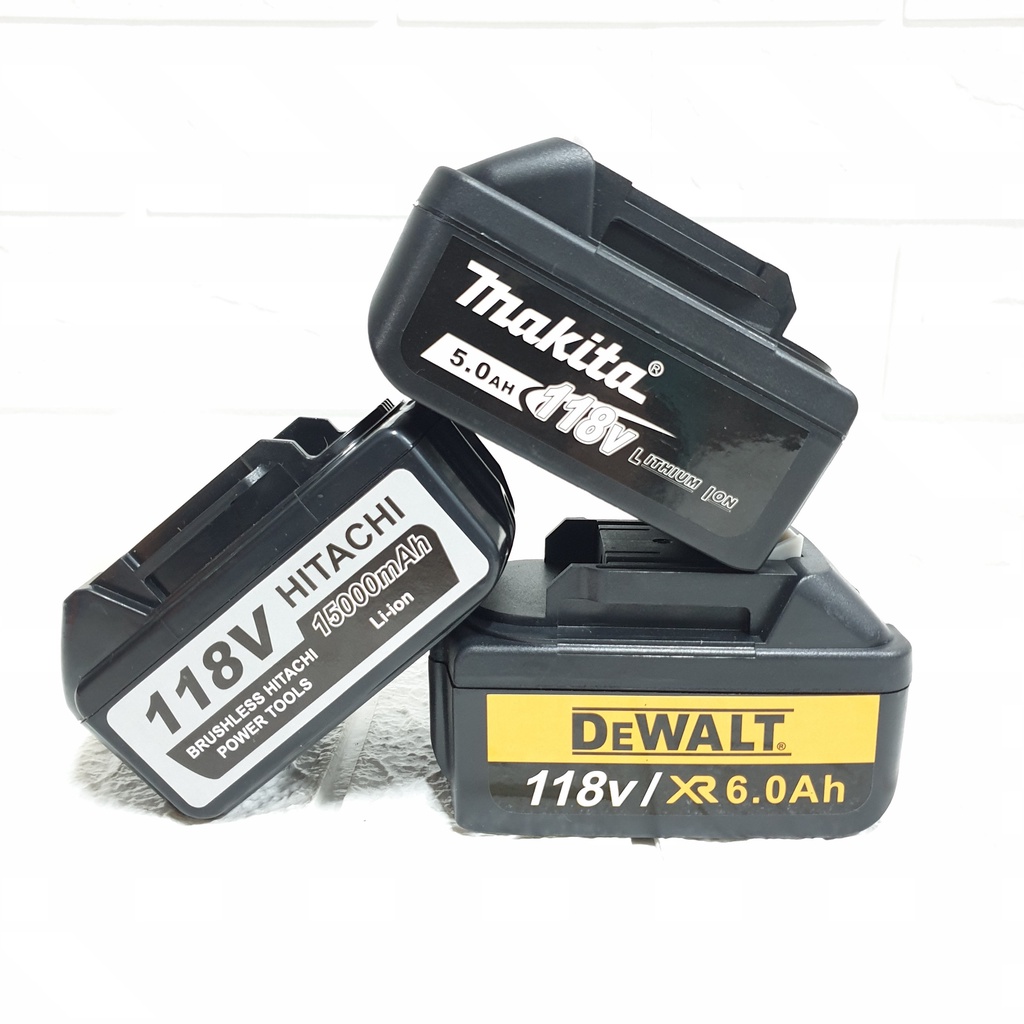 Pin máy siết bulong, máy khoan 118V Pin 10 cell cao cấp HItachi, Makita, Dewalt