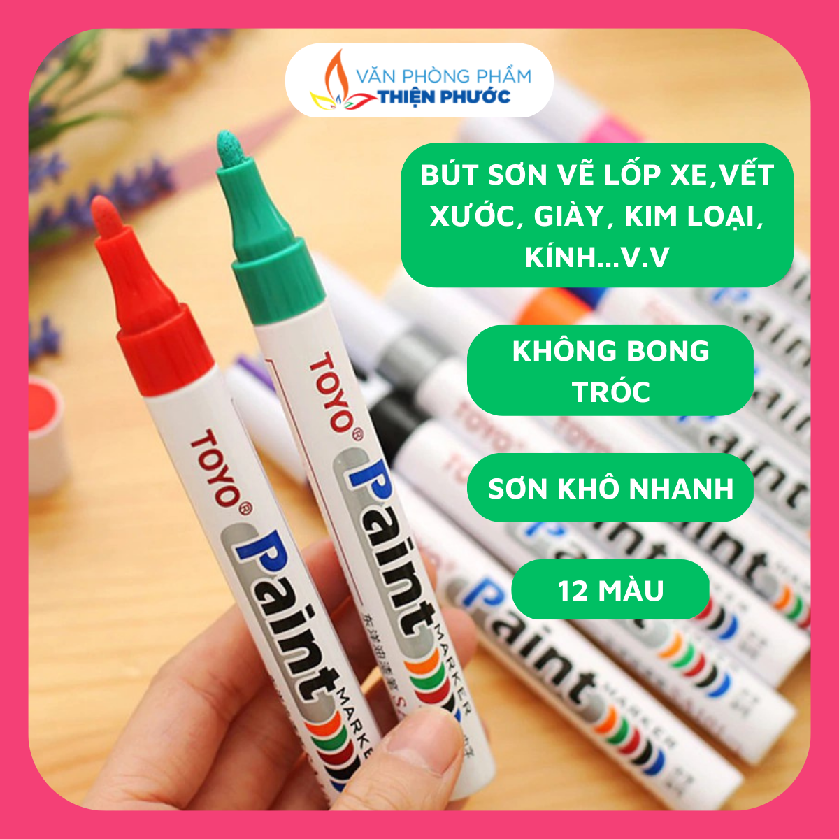 Bút sơn toyo paint marker sa101 - bút repaint sukado
