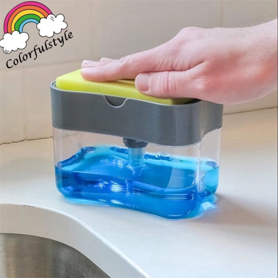Hộp xà phòng rửa chén nhấn để tạo bọt