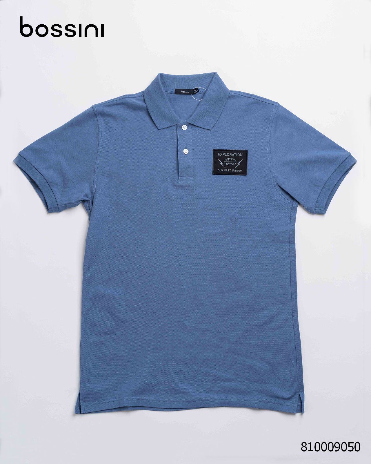 Áo thun polo nam mẫu logo mới Bossini 810009050