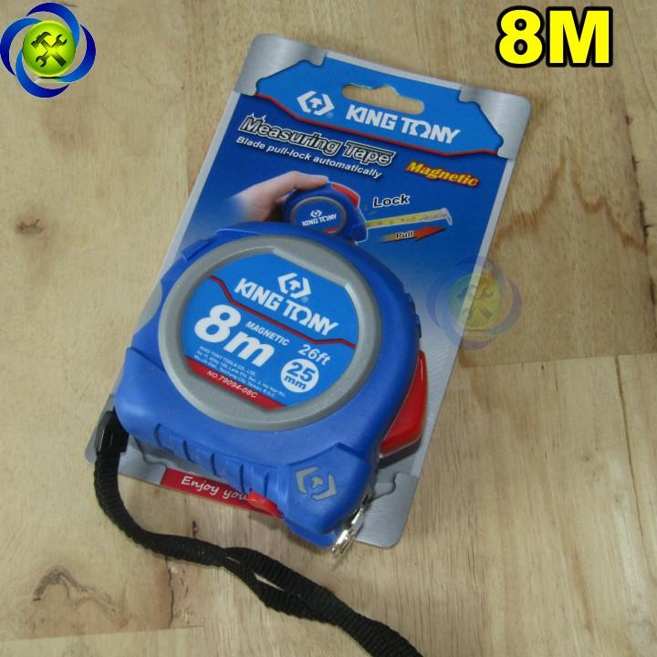 Thước cuộn 8 mét kingtony 79094-08c