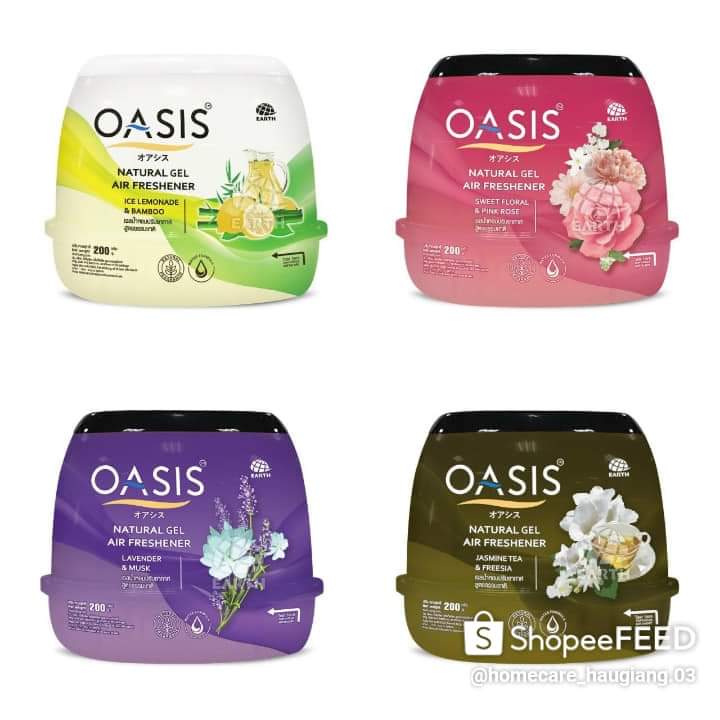 Sáp thơm oasis natural 200g
