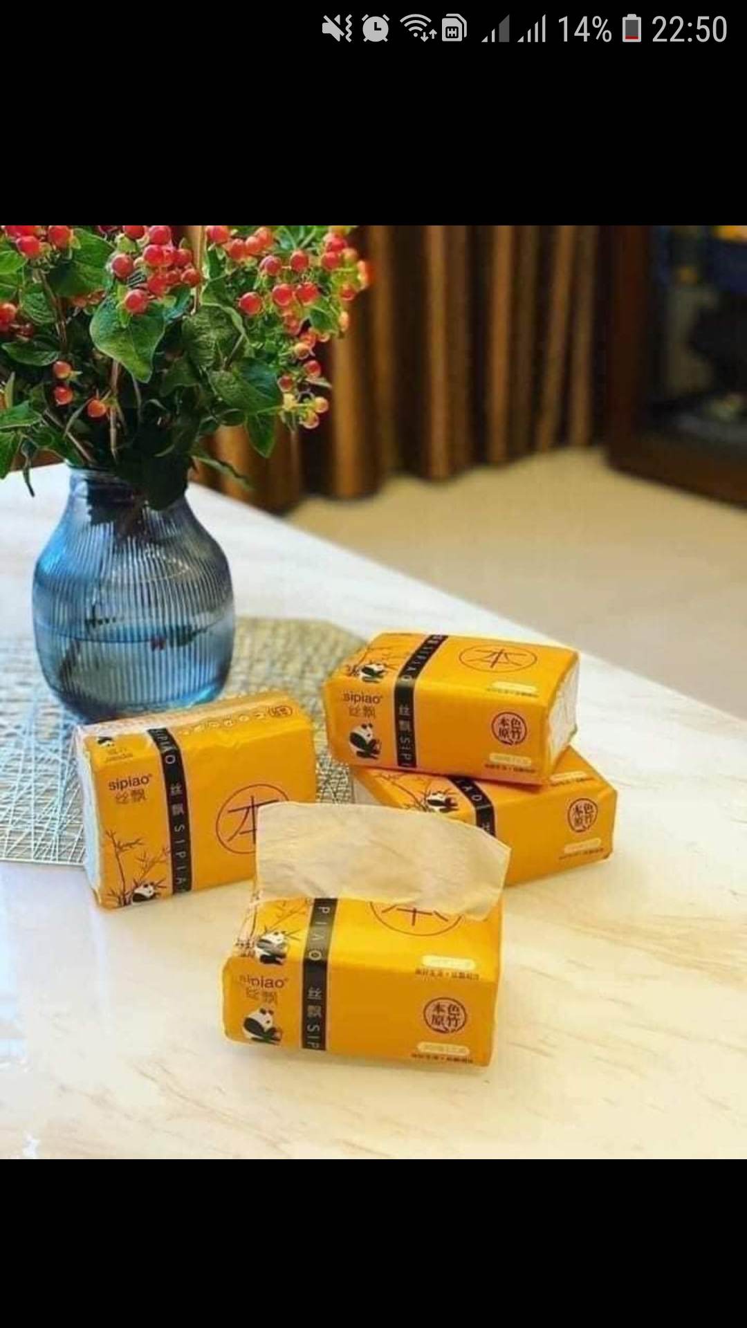 Combo 30 gói giấy ăn gấu trúc sipao siêu dai